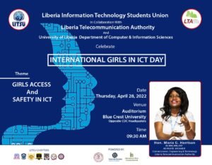 Read more about the article The Liberia Information Technology Students Union (LITSU)  in collaboration with the Liberian government through the Liberia Telecommunications Authority (LTA) and the University of Liberia Department of Computer and Information Sciences